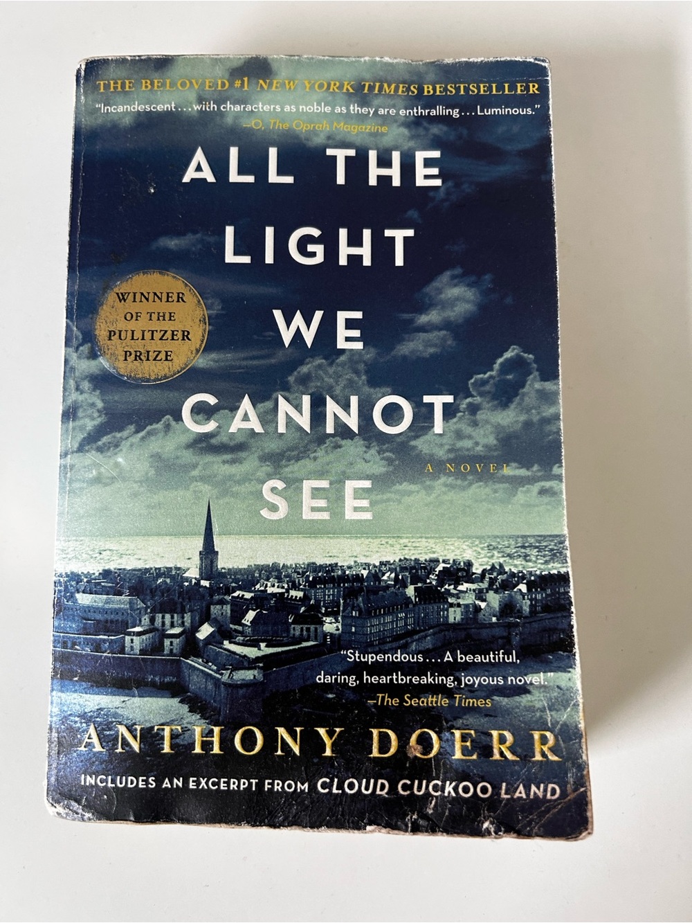 All the Light We Cannot See by Anthony Doerr — Blue Cover Paperback